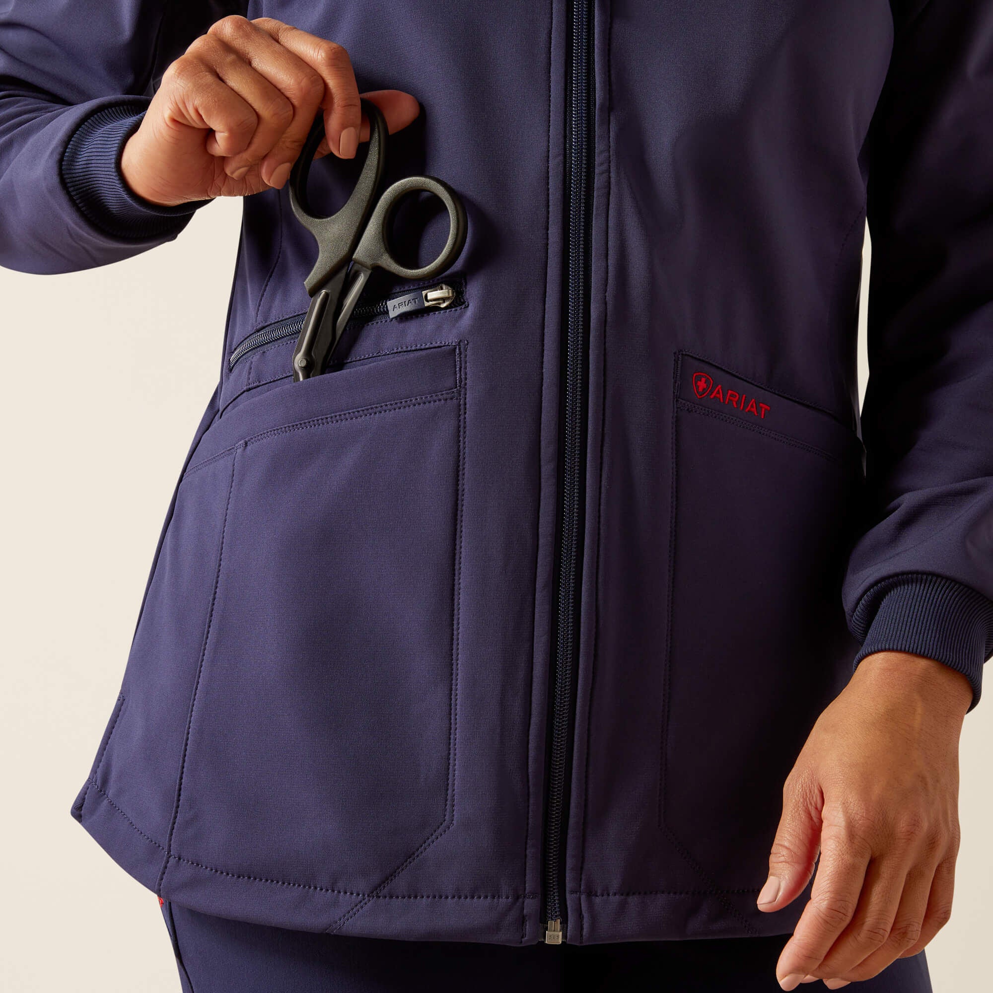 Rosalyn Utility Scrub Jacket - Women