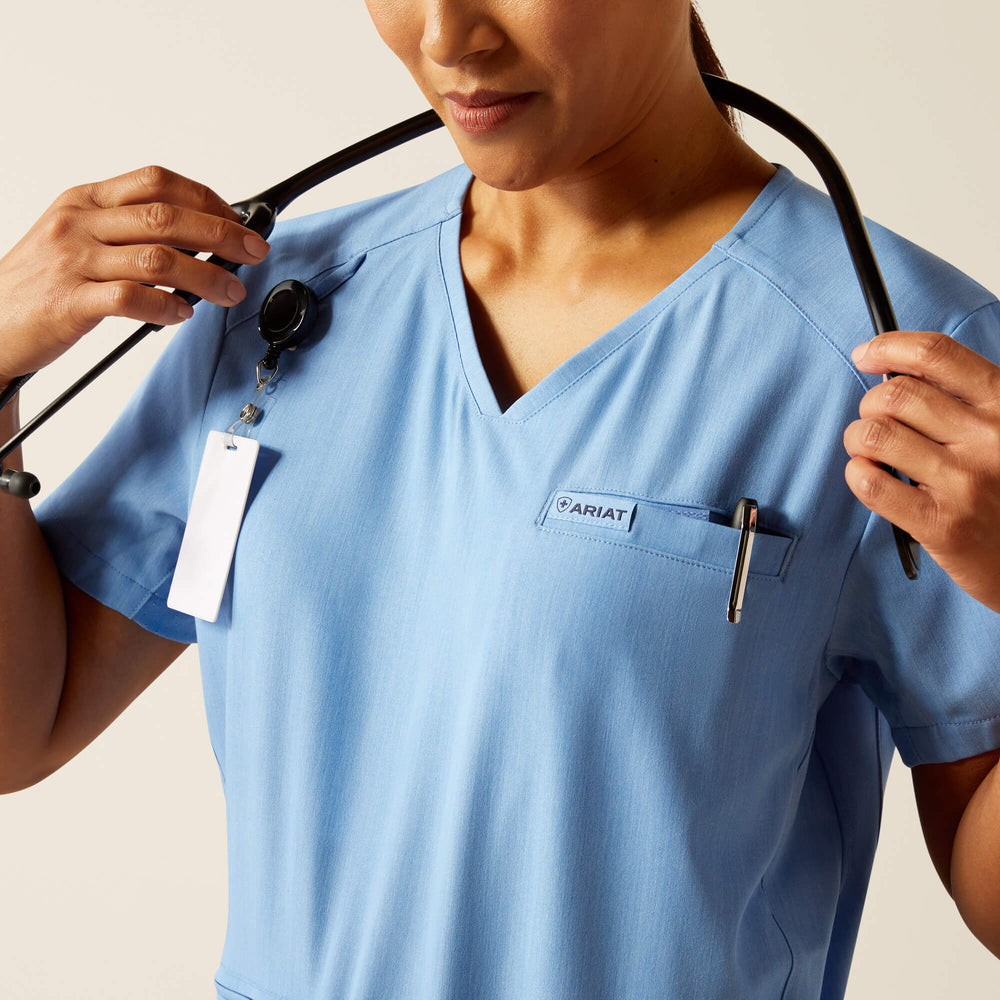 Clara 6 Pocket Scrub Top - Women