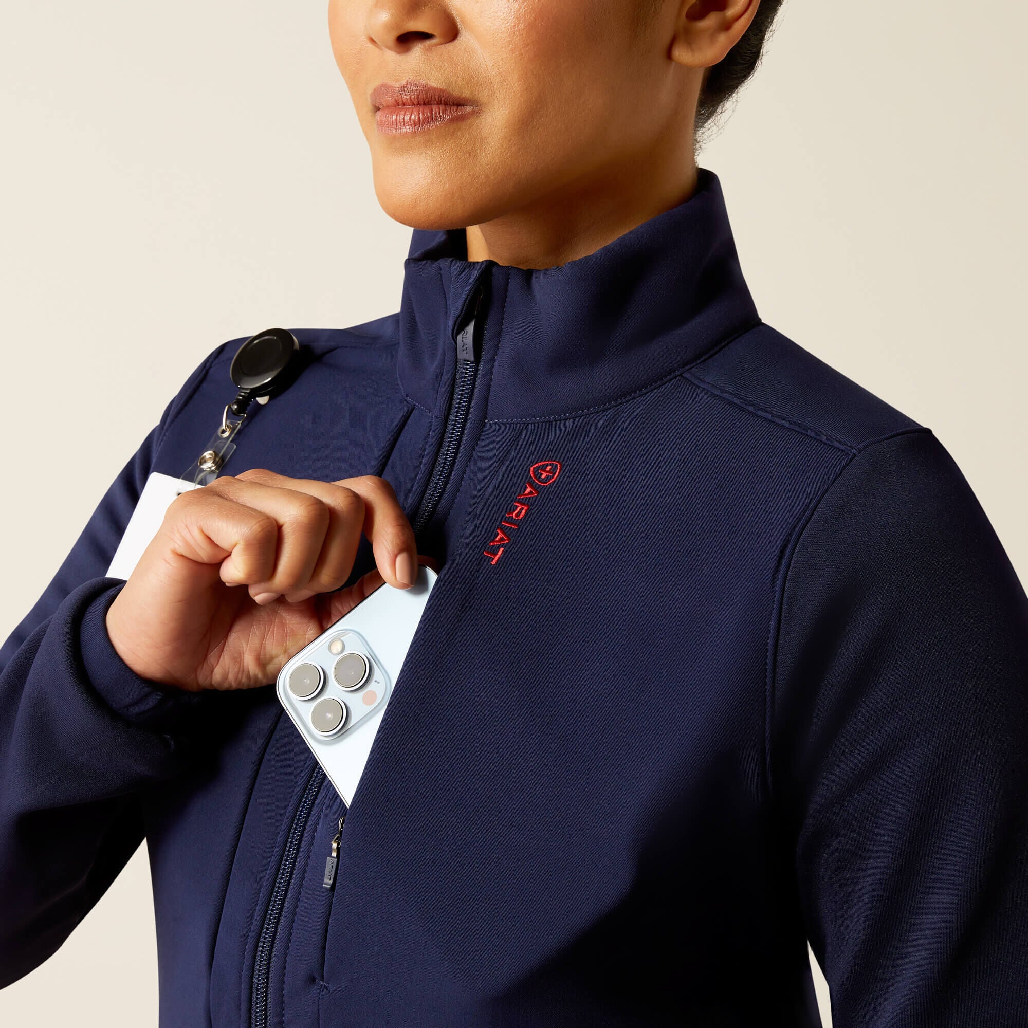 Sina Fleece Scrub Jacket - Women