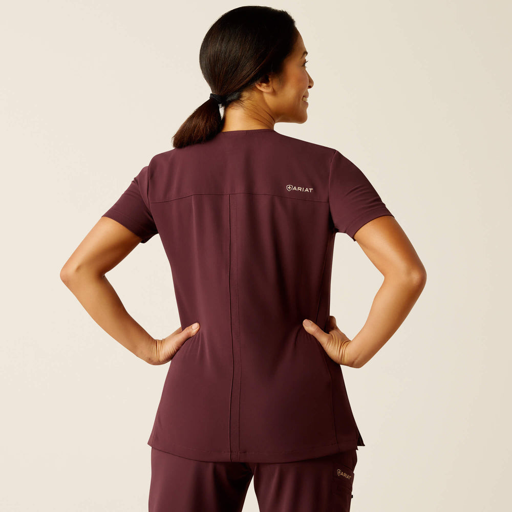 Clara 6 Pocket Scrub Top - Women