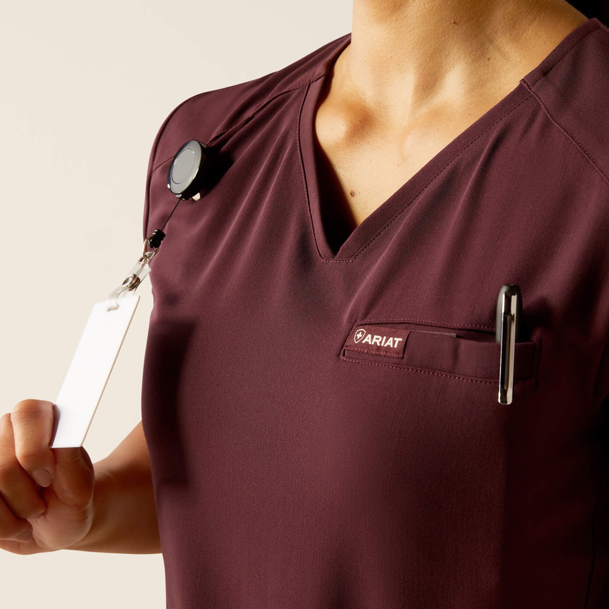 Clara 6 Pocket Scrub Top - Women