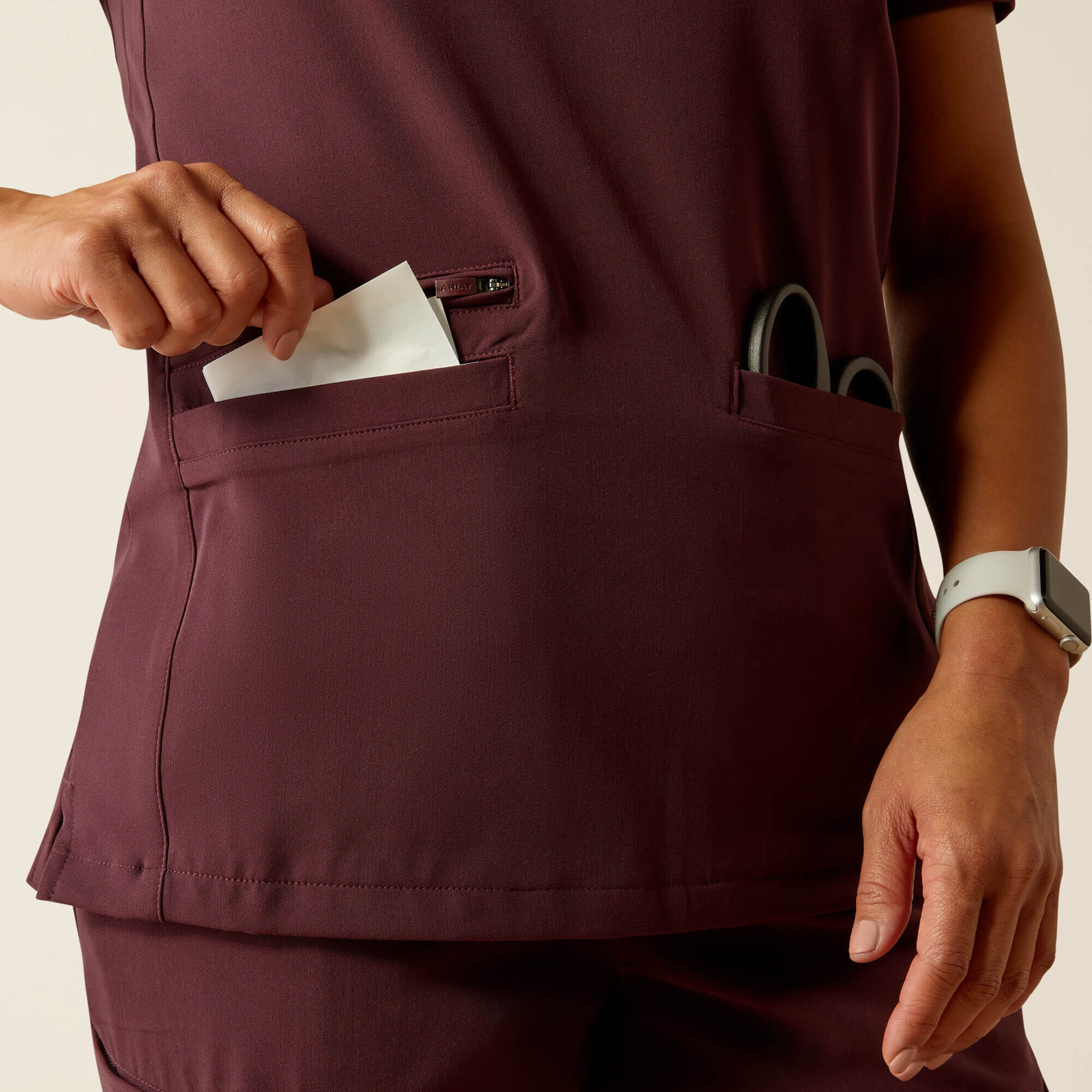 Clara 6 Pocket Scrub Top - Women