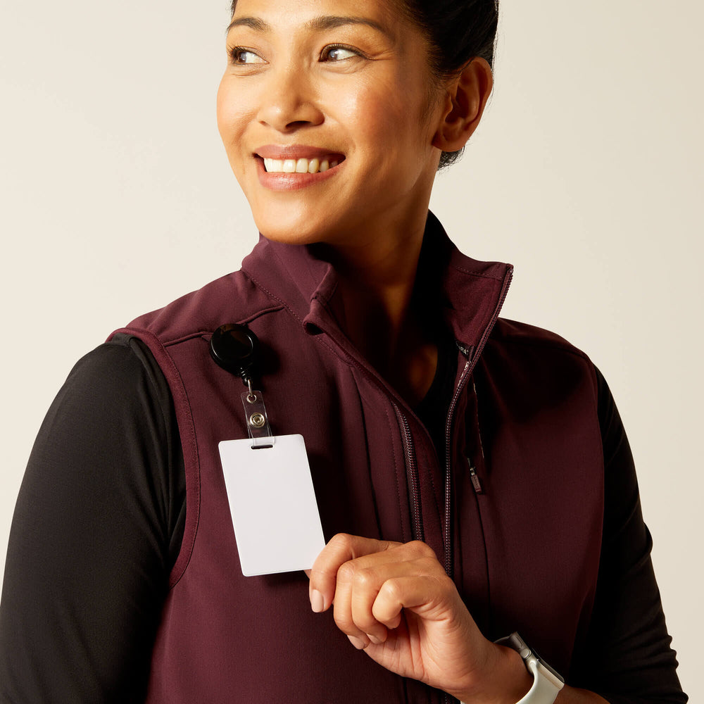 Sina Fleece Scrub Vest - Women