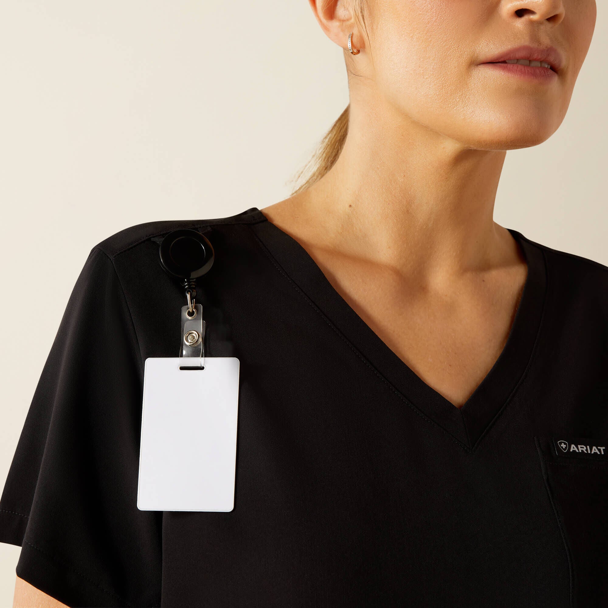 Beth Basic Scrub Top - Women