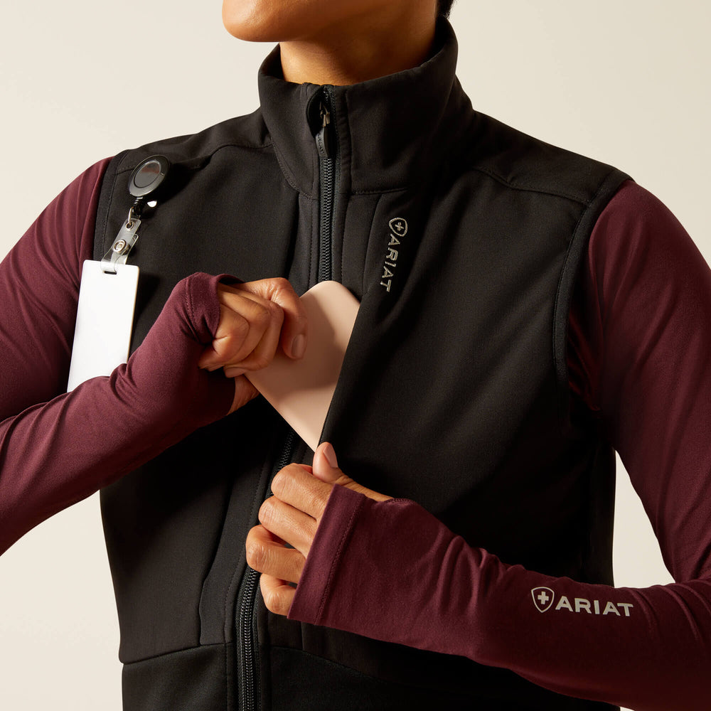 Sina Fleece Scrub Vest - Women