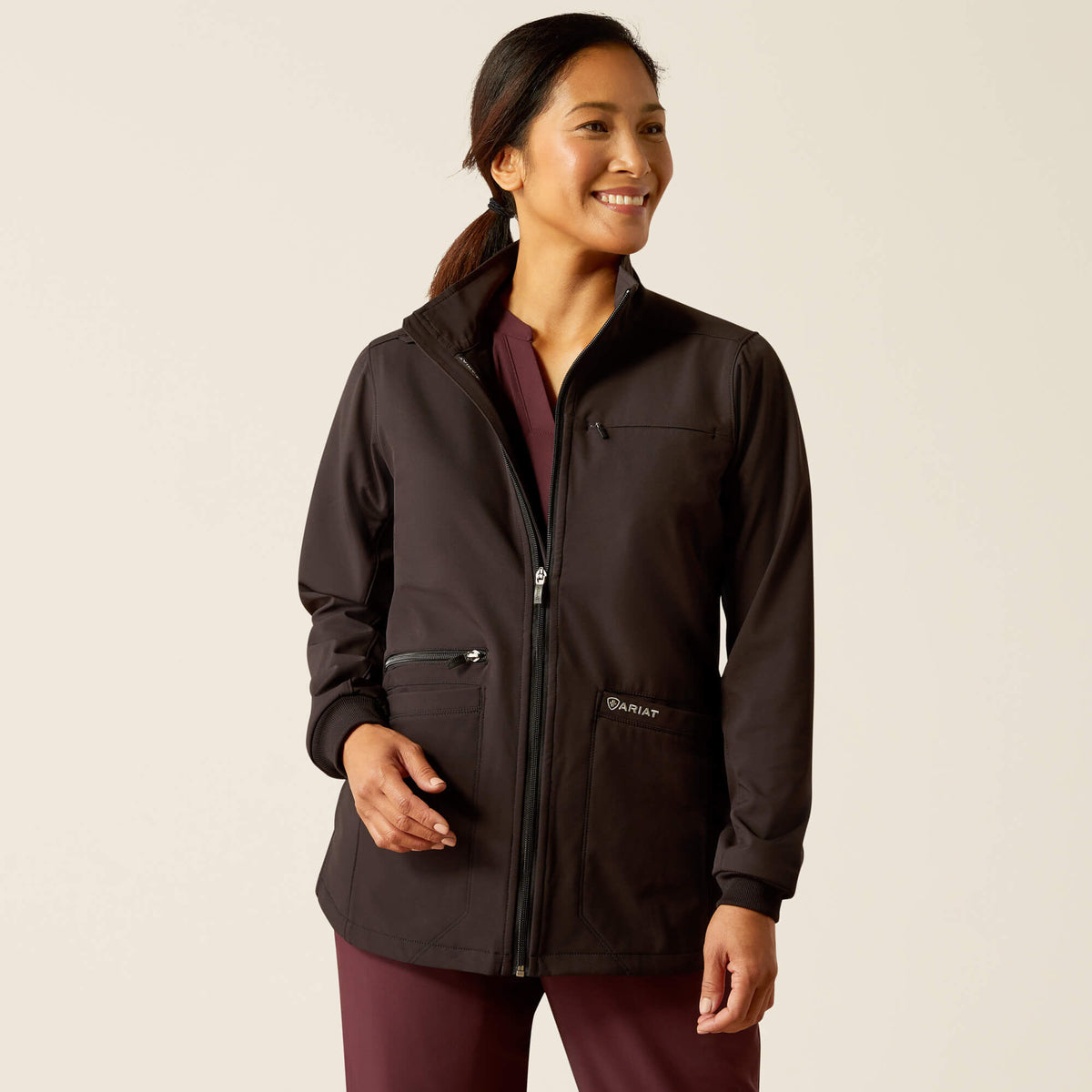 Rosalyn Utility Scrub Jacket - Women
