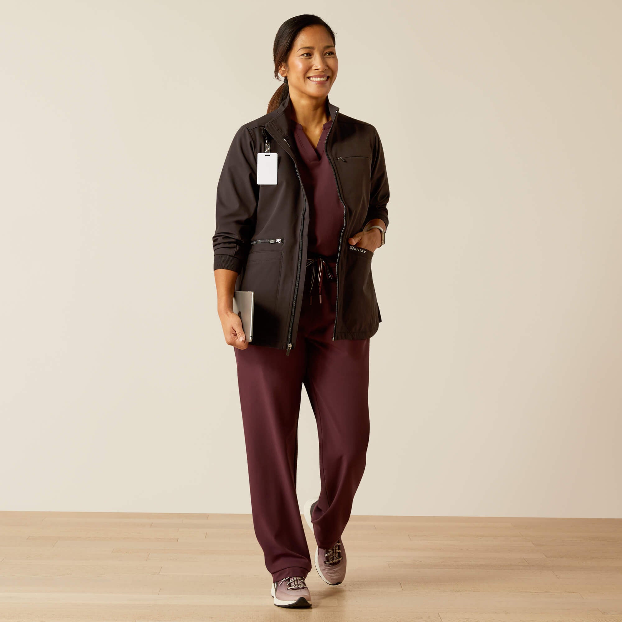 Rosalyn Utility Scrub Jacket - Women
