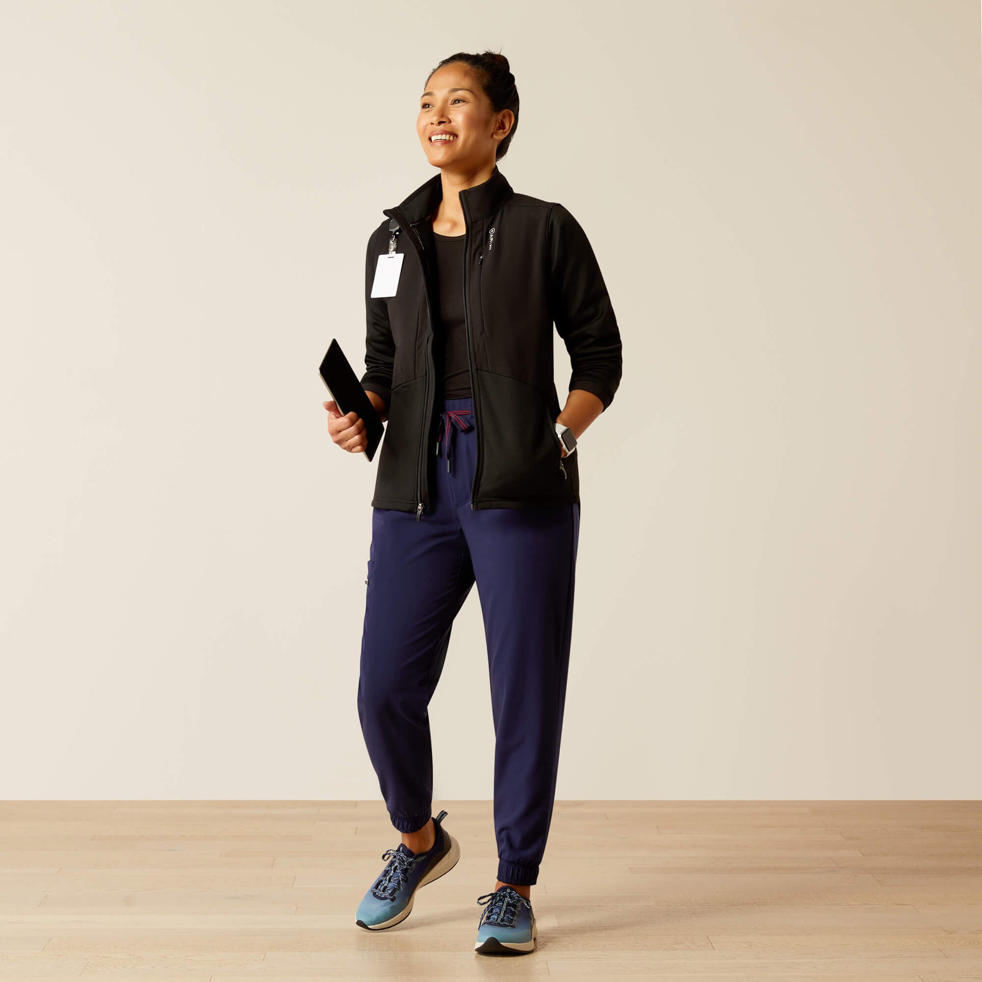 Sina Fleece Scrub Jacket - Women