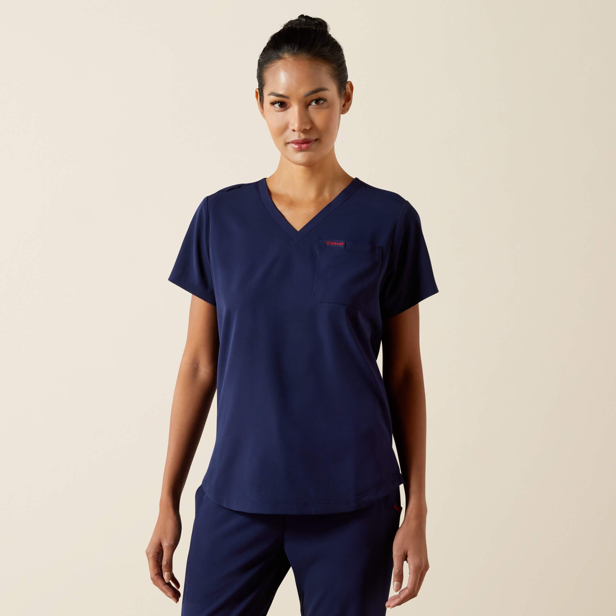 Beth Basic Scrub Top - Women