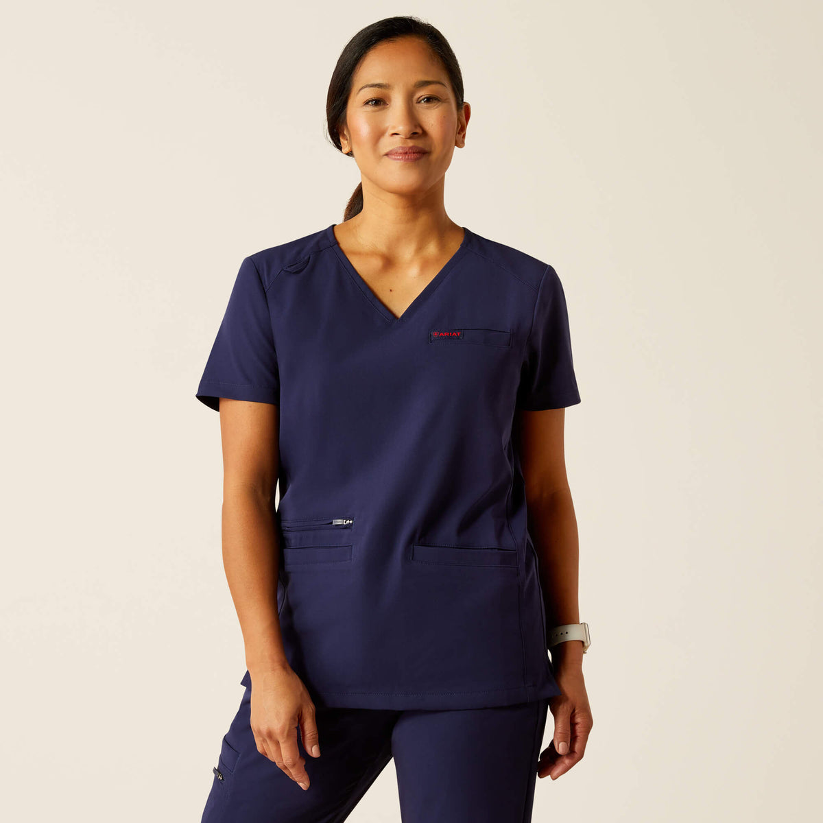 Clara 6 Pocket Scrub Top - Women