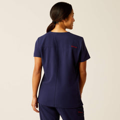 Clara 6 Pocket Scrub Top - Women