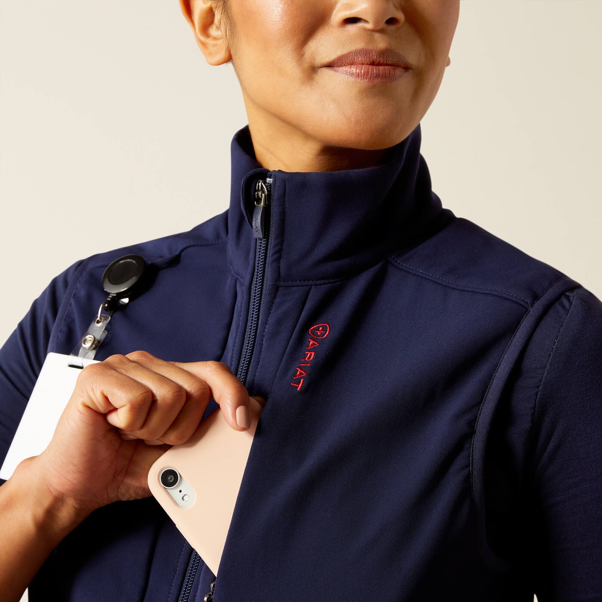Sina Fleece Scrub Vest - Women