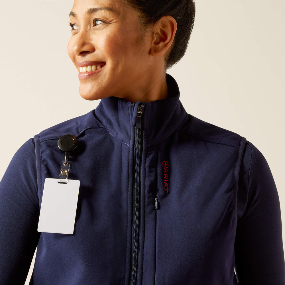 Sina Fleece Scrub Vest - Women