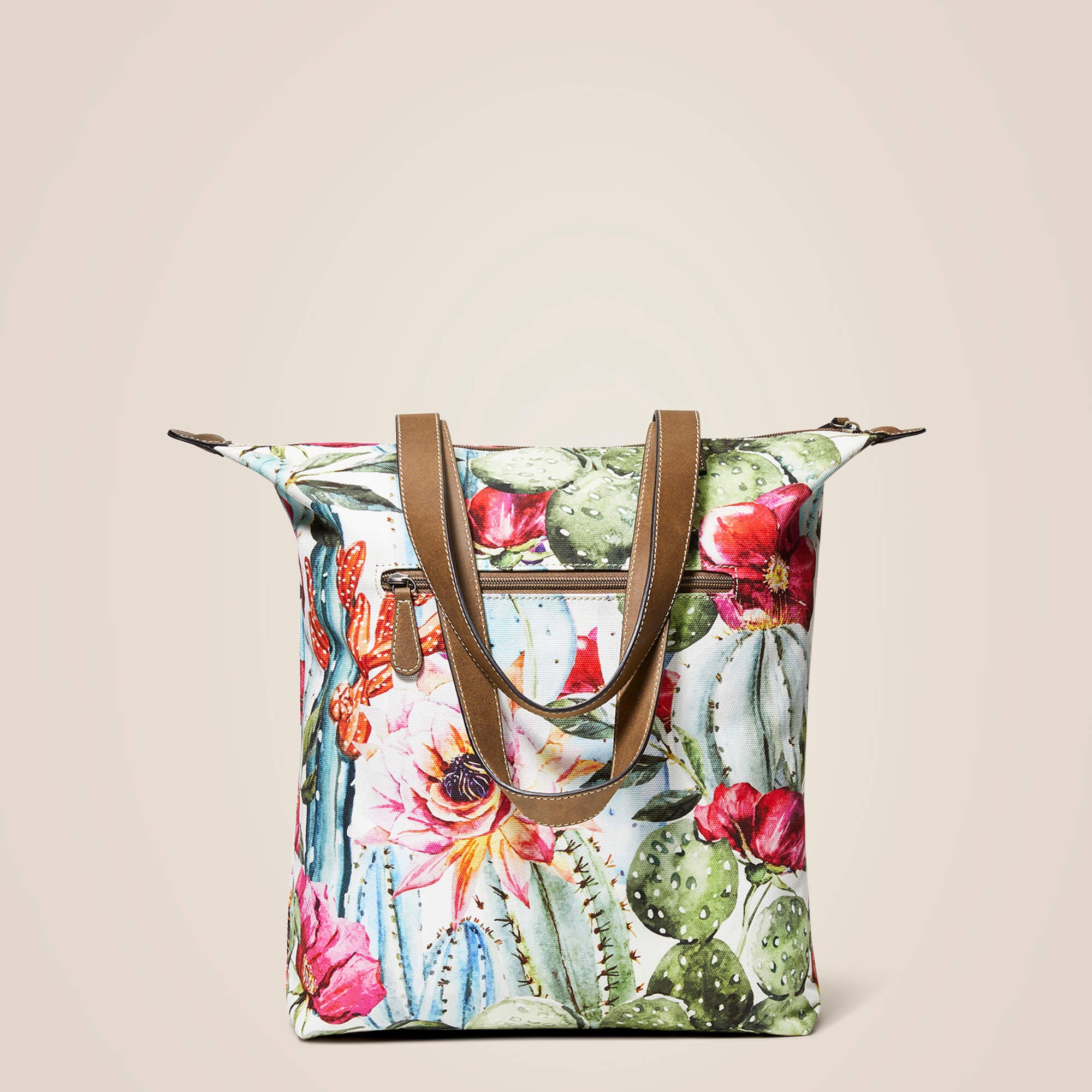Tall Tote Cactus Floral - Women