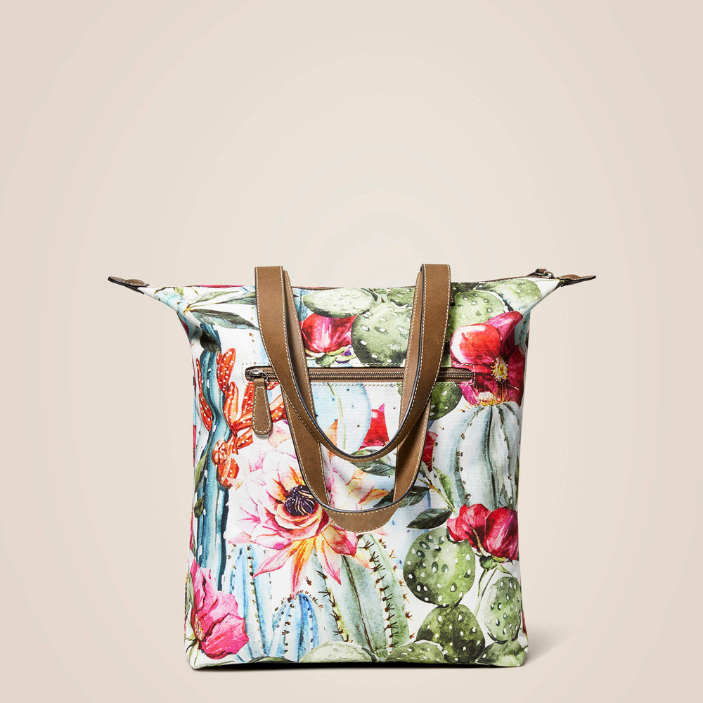 Tall Tote Cactus Floral - Women