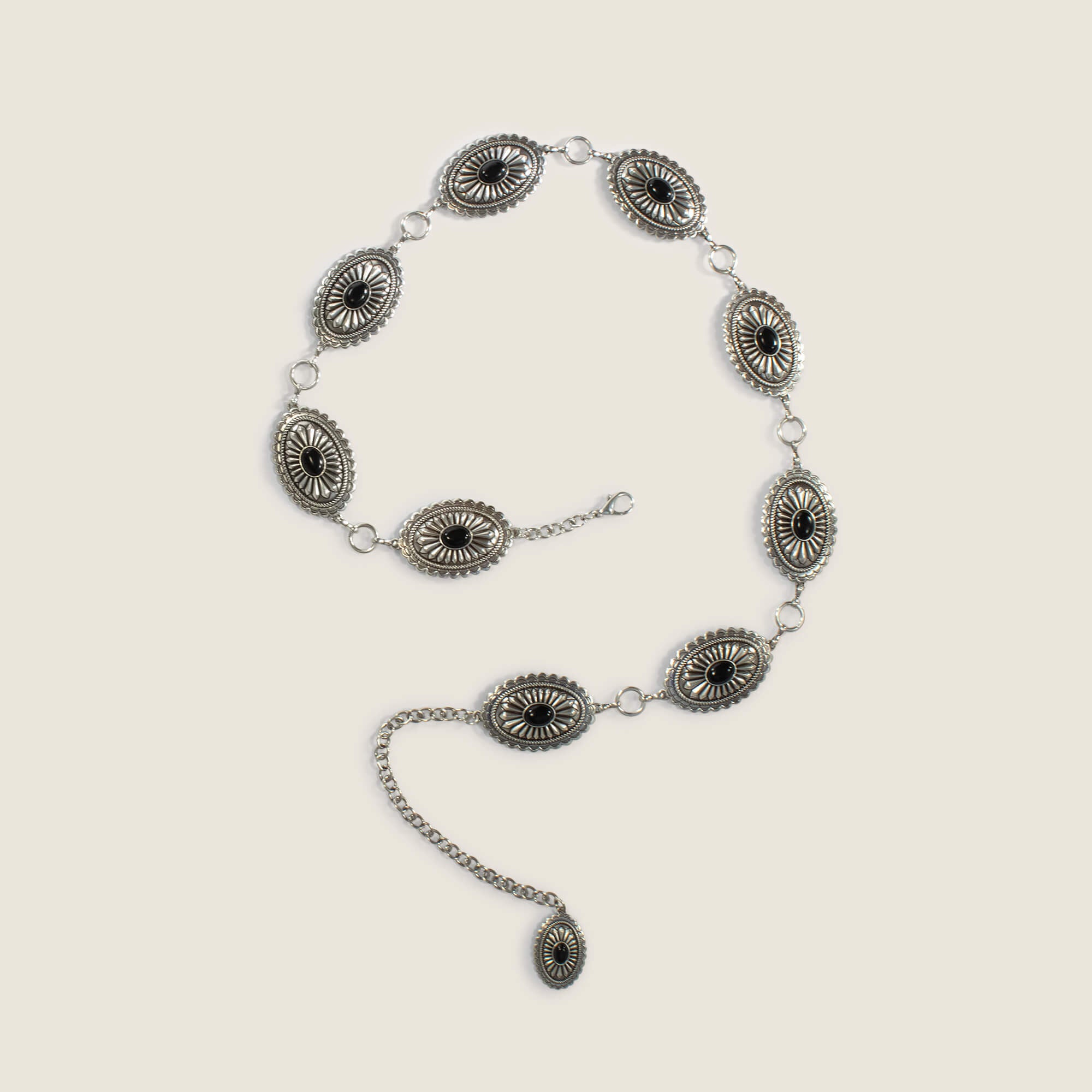 Concho Chain Belt - Women