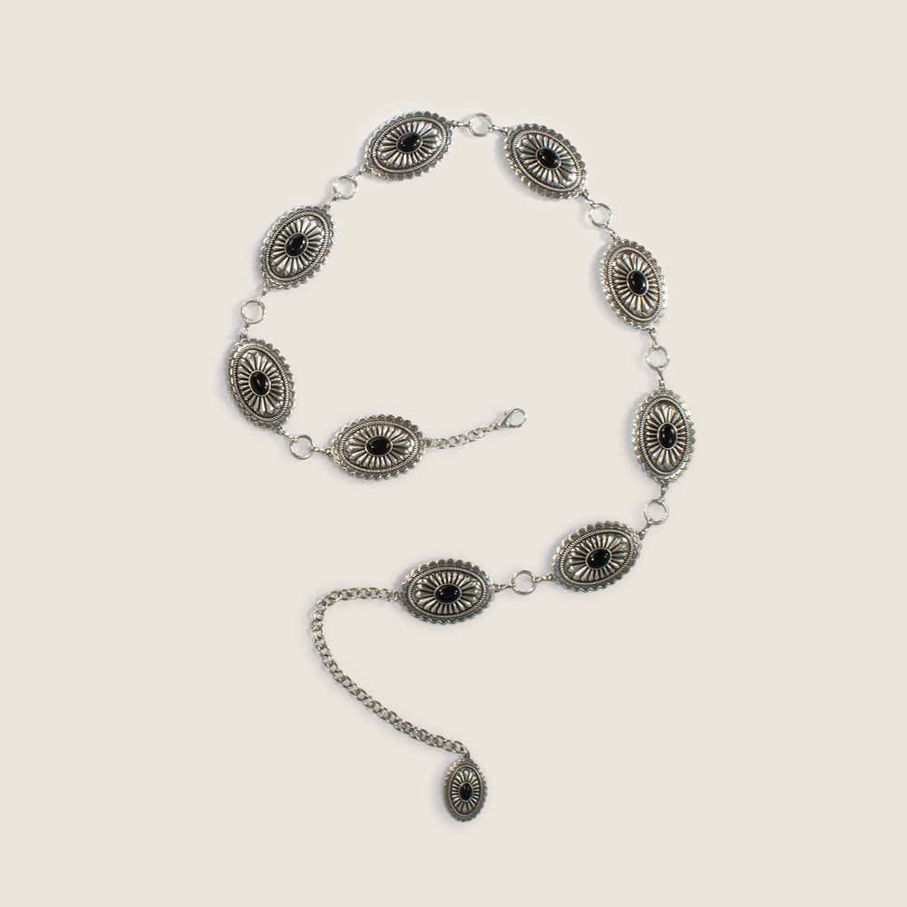 Concho Chain Belt - Women
