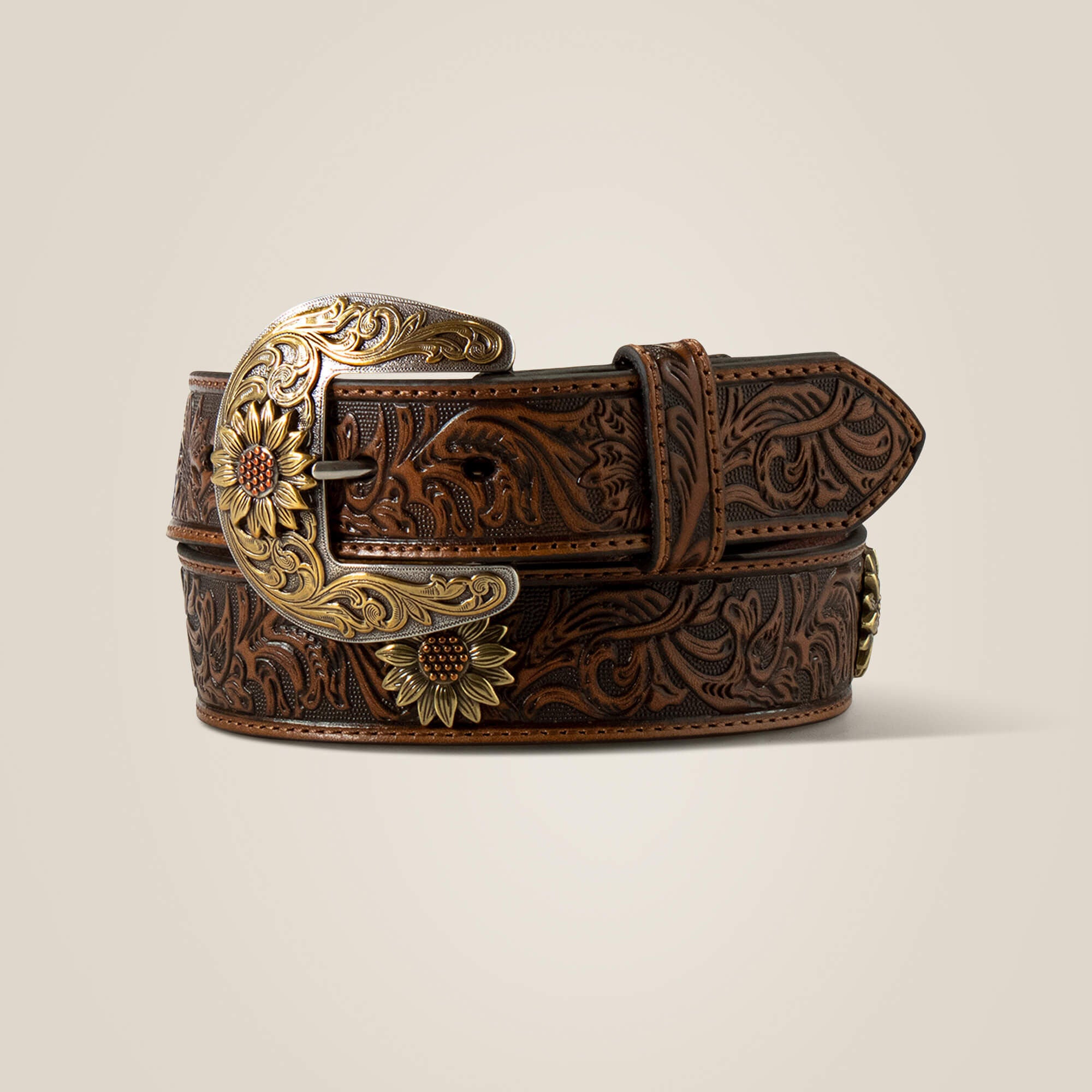 Sunflower Medallion Belt - Women|Trends