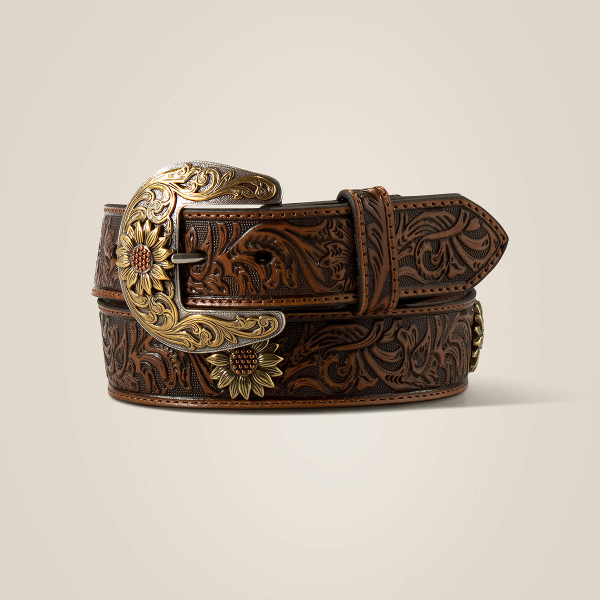 Sunflower Medallion Belt - Women|Trends