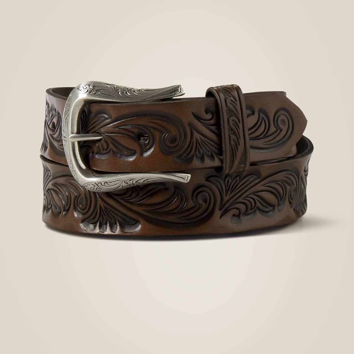 Filigree embossed belt - Women|Trends