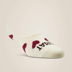 No Slip No Show Sock 2 Pair Multi Color Pack - Women