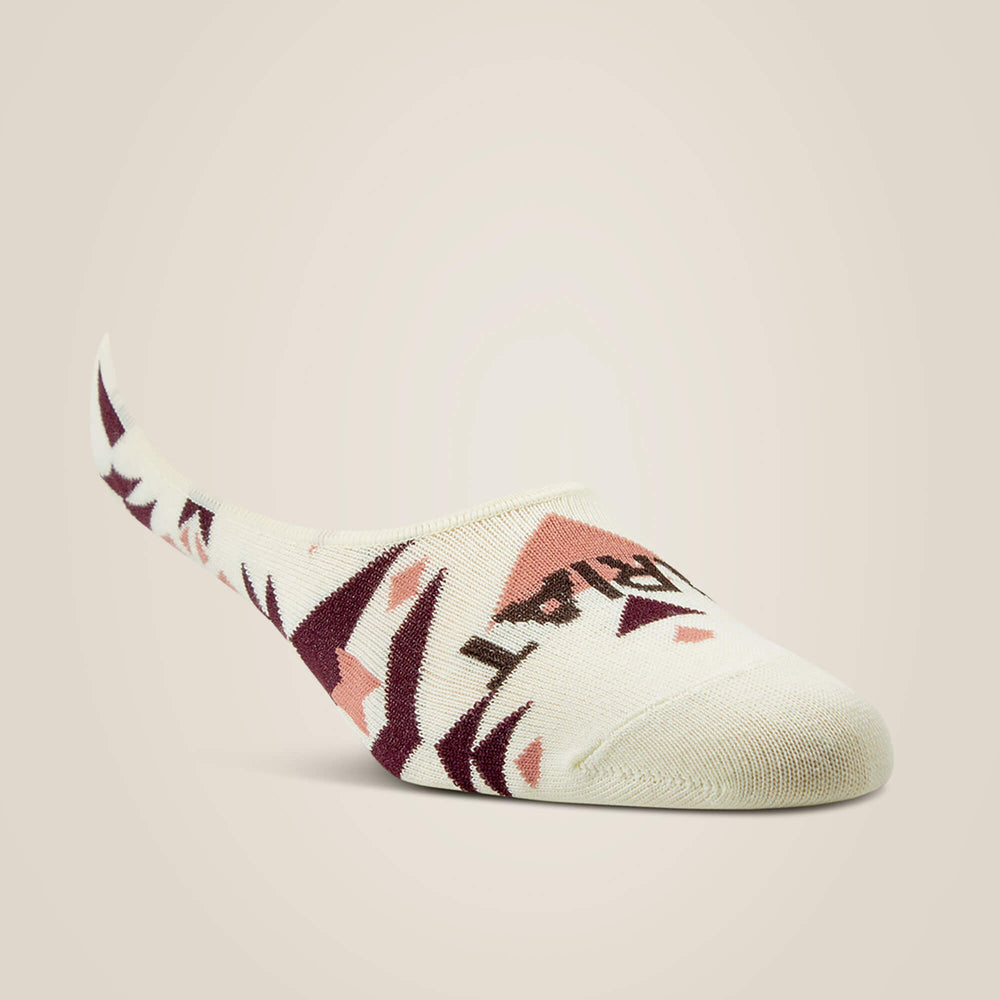 No Slip No Show Sock 2 Pair Multi Color Pack - Women