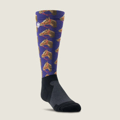 AriatTEK Slim Printed Sock - Women