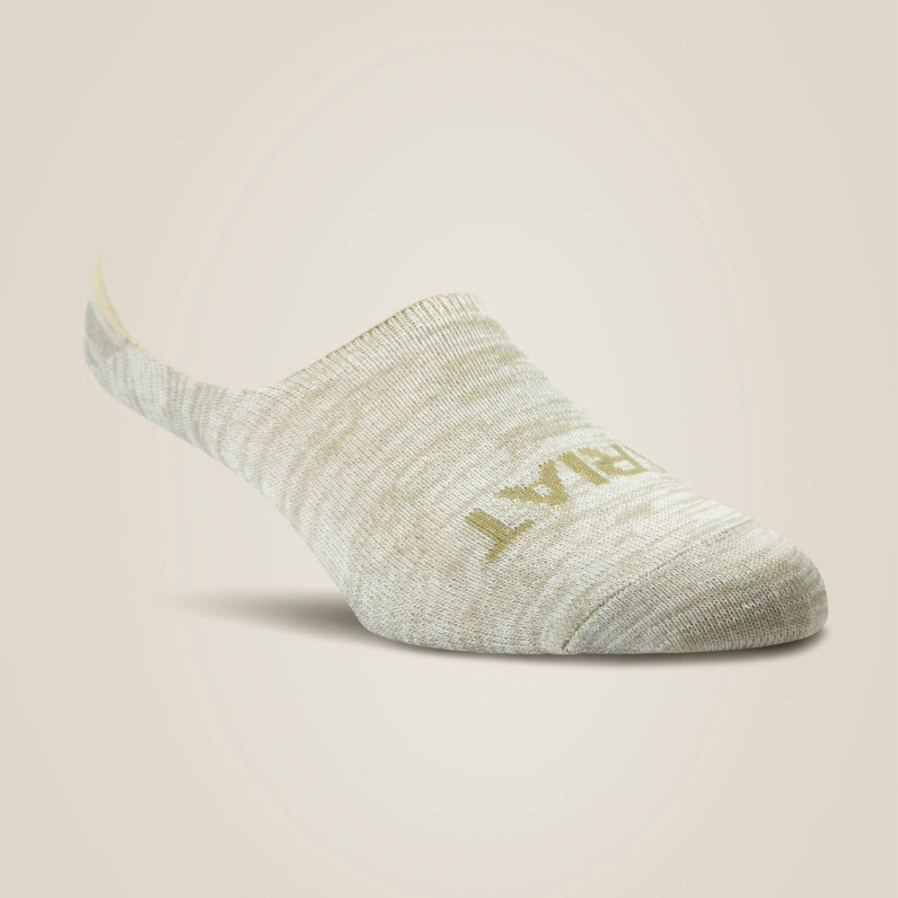 No Slip No Show Sock 4 Pair Multi Color Pack - Women