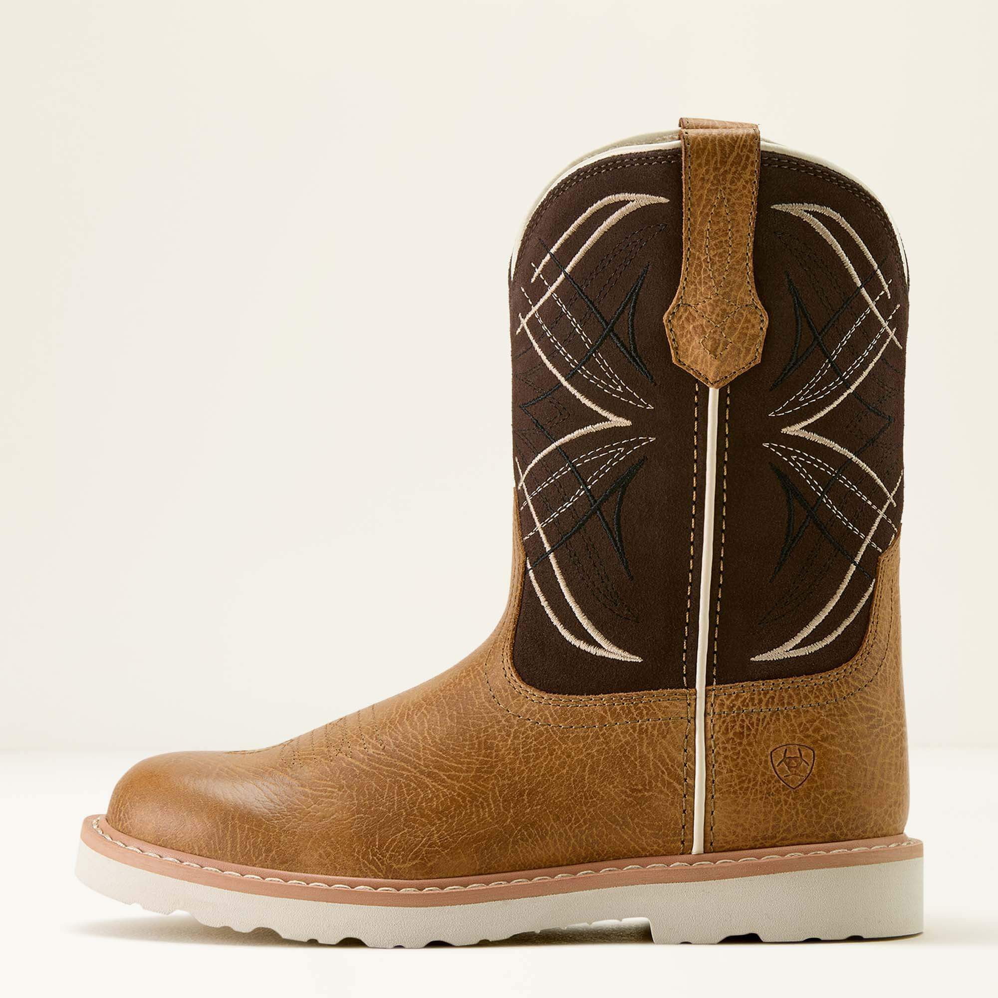 Activate Round Toe Western Boot - Kids