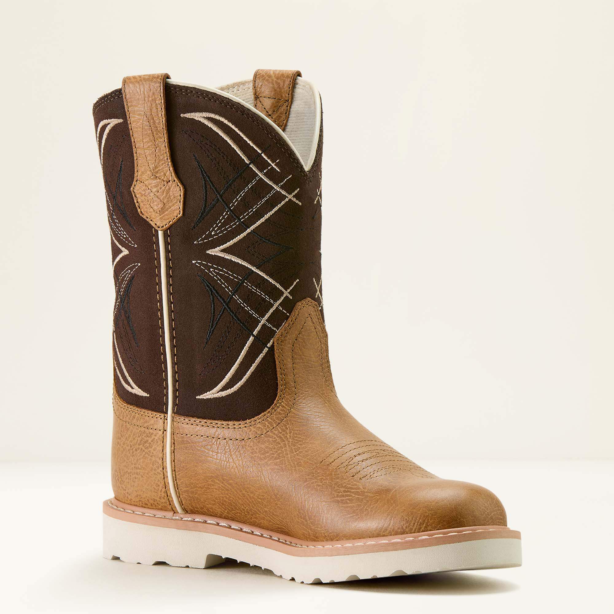 Activate Round Toe Western Boot - Kids
