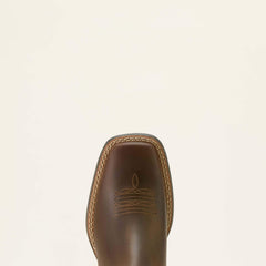 Booker Chelsea Wide Square Toe Western Boot - Kids