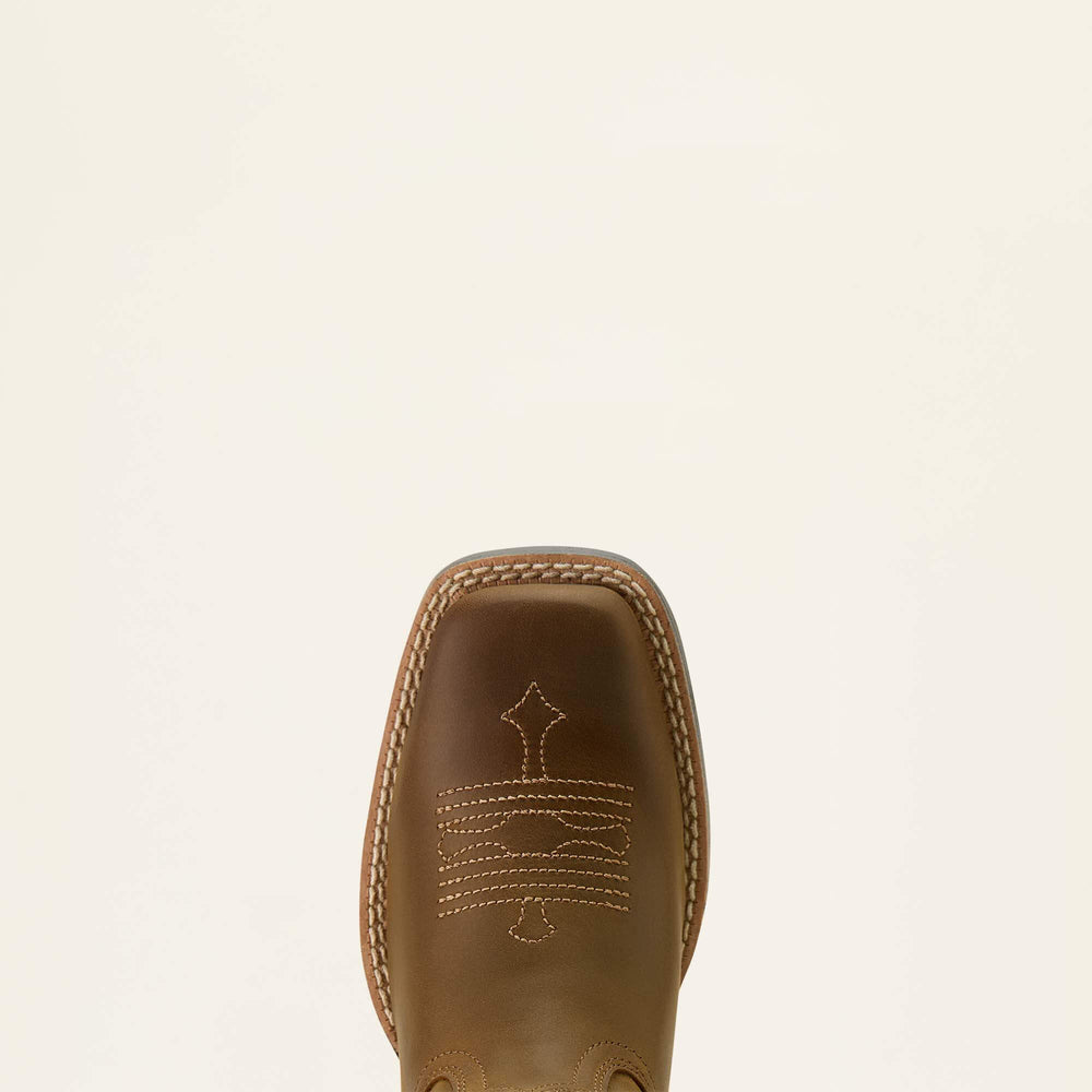 Tombstone Wide Square Toe Western Boot - Kids