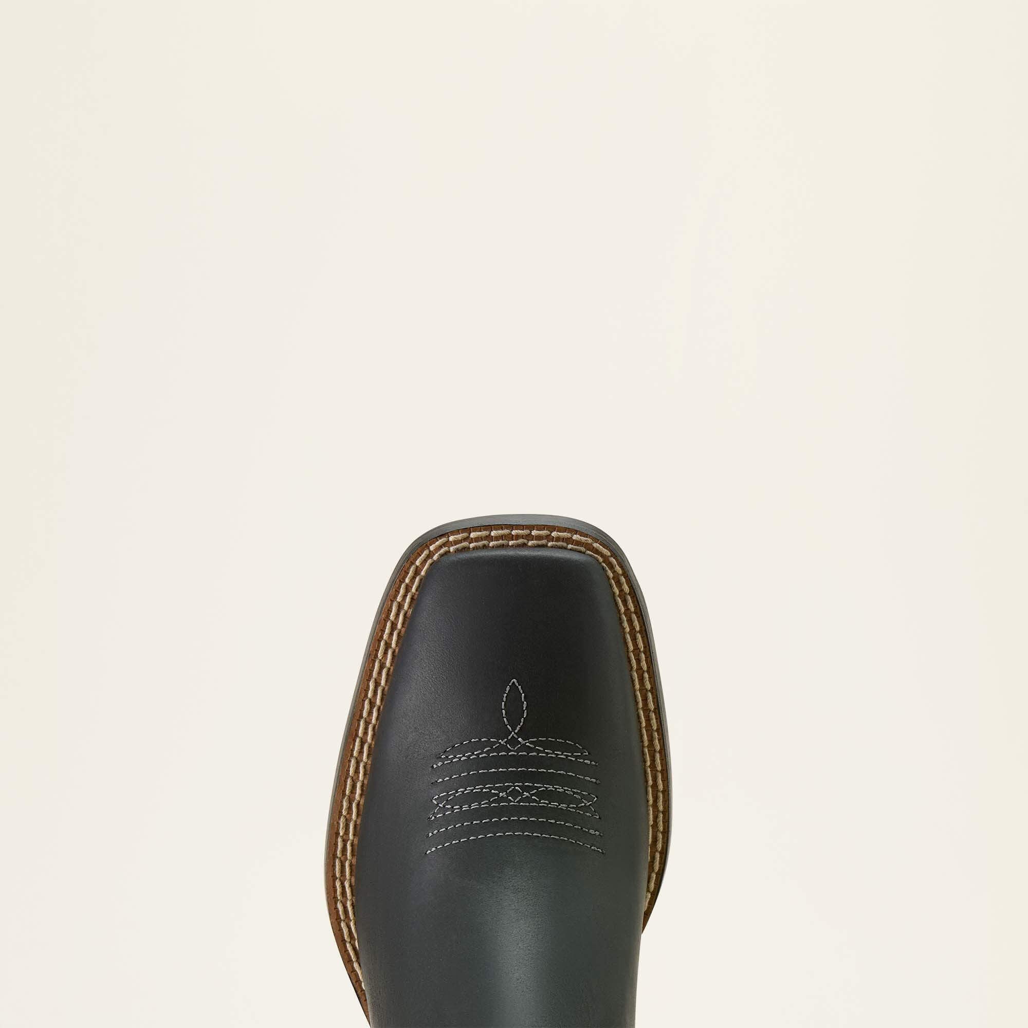 Booker Chelsea Wide Square Toe Western Boot - Kids