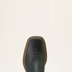 Booker Chelsea Wide Square Toe Western Boot - Kids