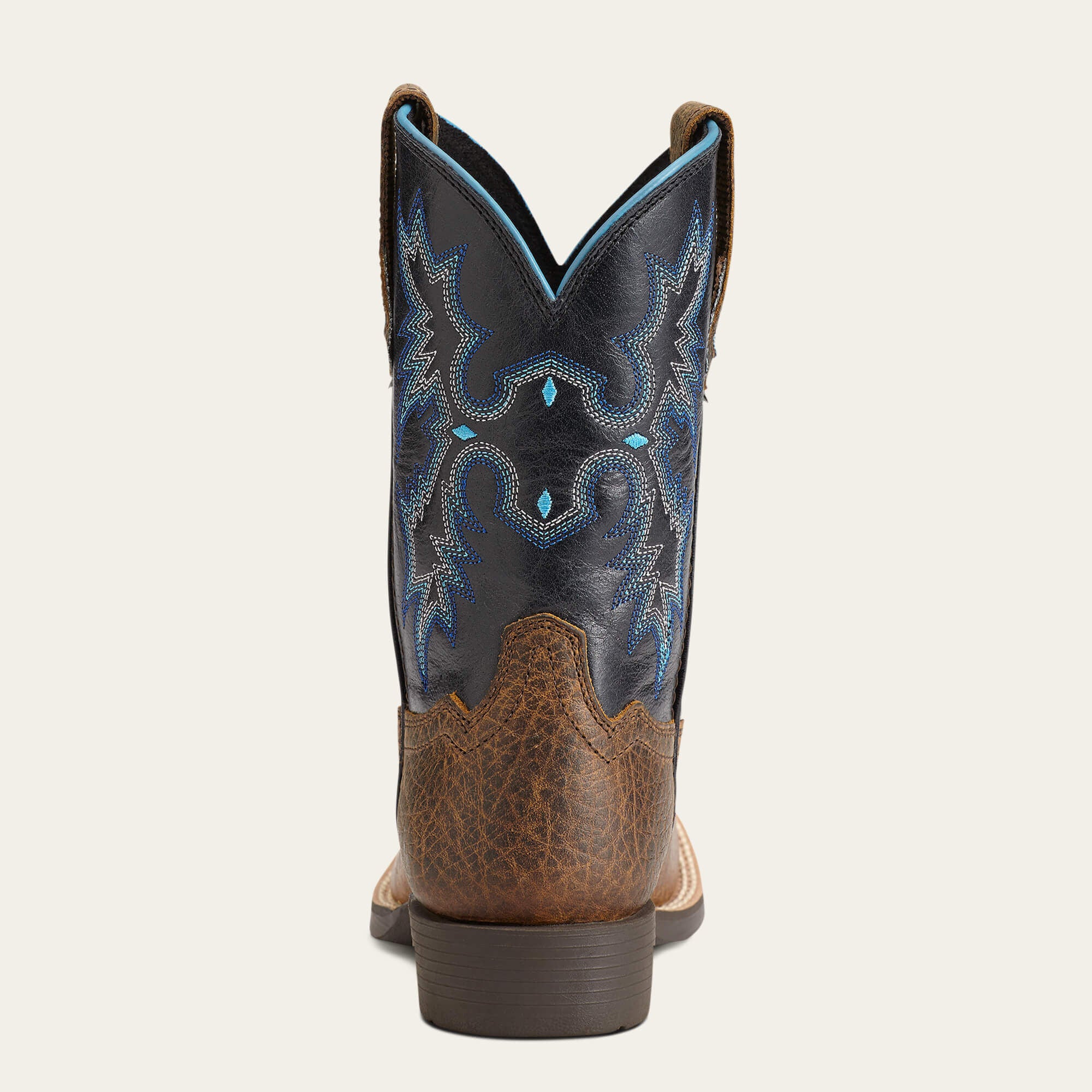 Tombstone Wide Square Toe Western Boot - Kids