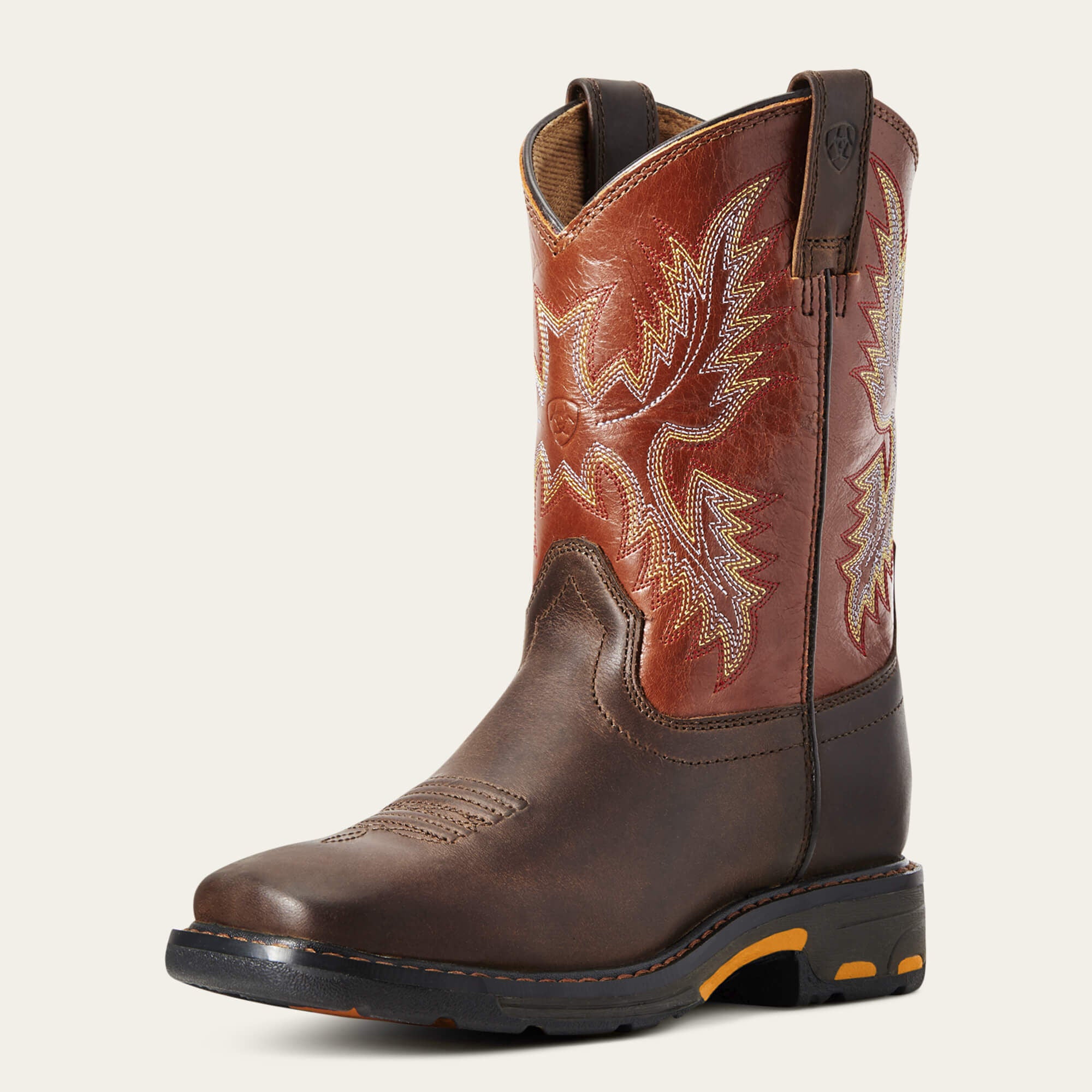 WorkHog Wide Square Toe Boot - Kids