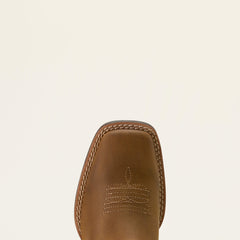 Westwood Wide Square Toe Western Boot - Kids