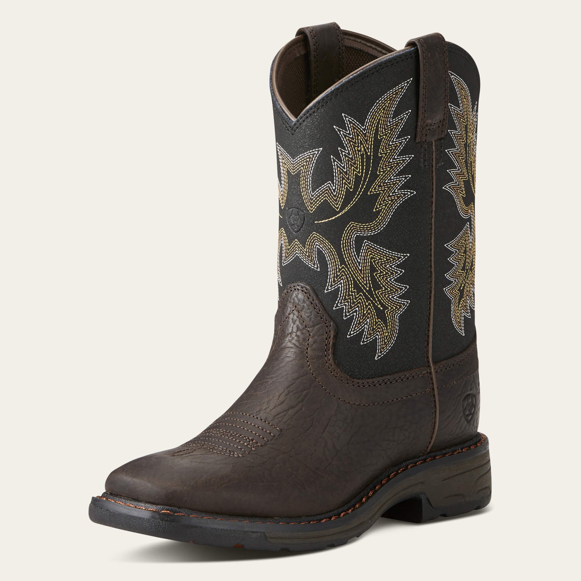 WorkHog Wide Square Toe Boot - Kids