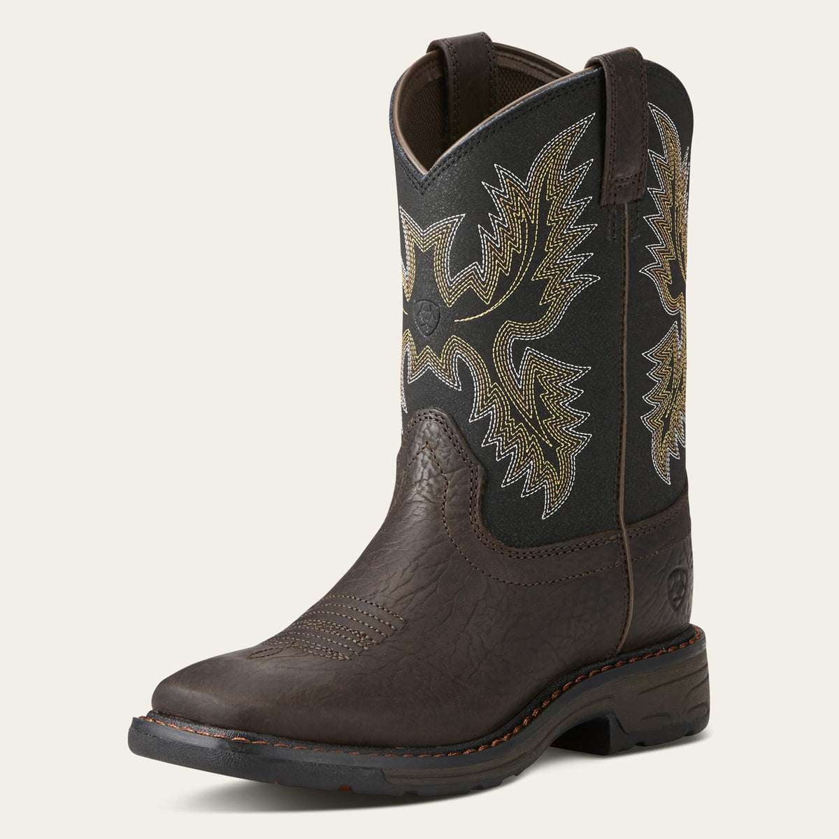 WorkHog Wide Square Toe Boot - Kids