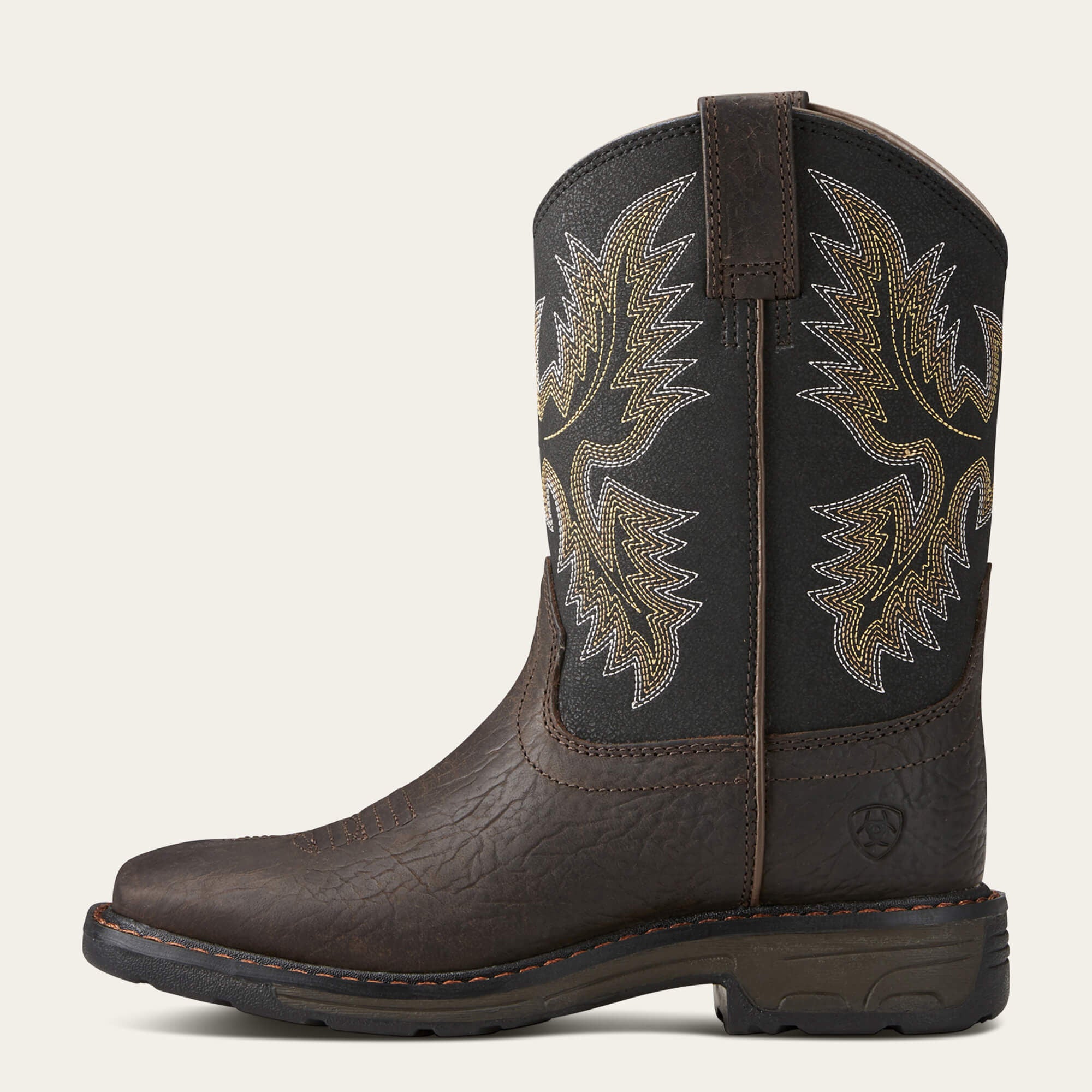 WorkHog Wide Square Toe Boot - Kids