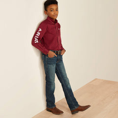 Team Logo Twill Classic Fit Shirt - Kids