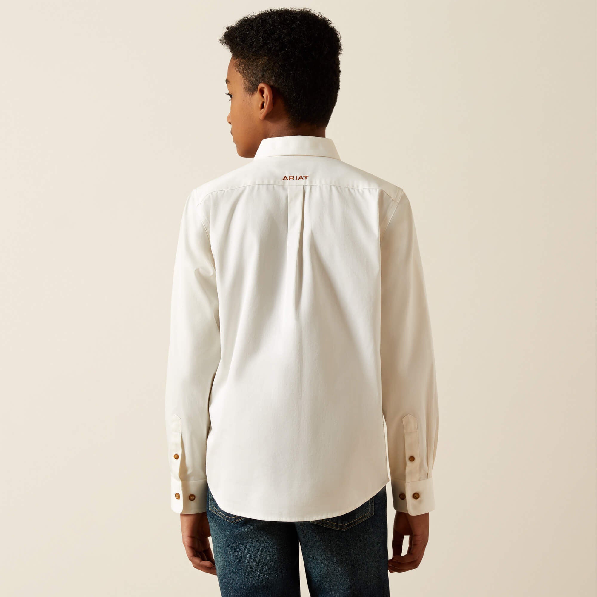 Solid Twill Classic Fit Shirt - Kids