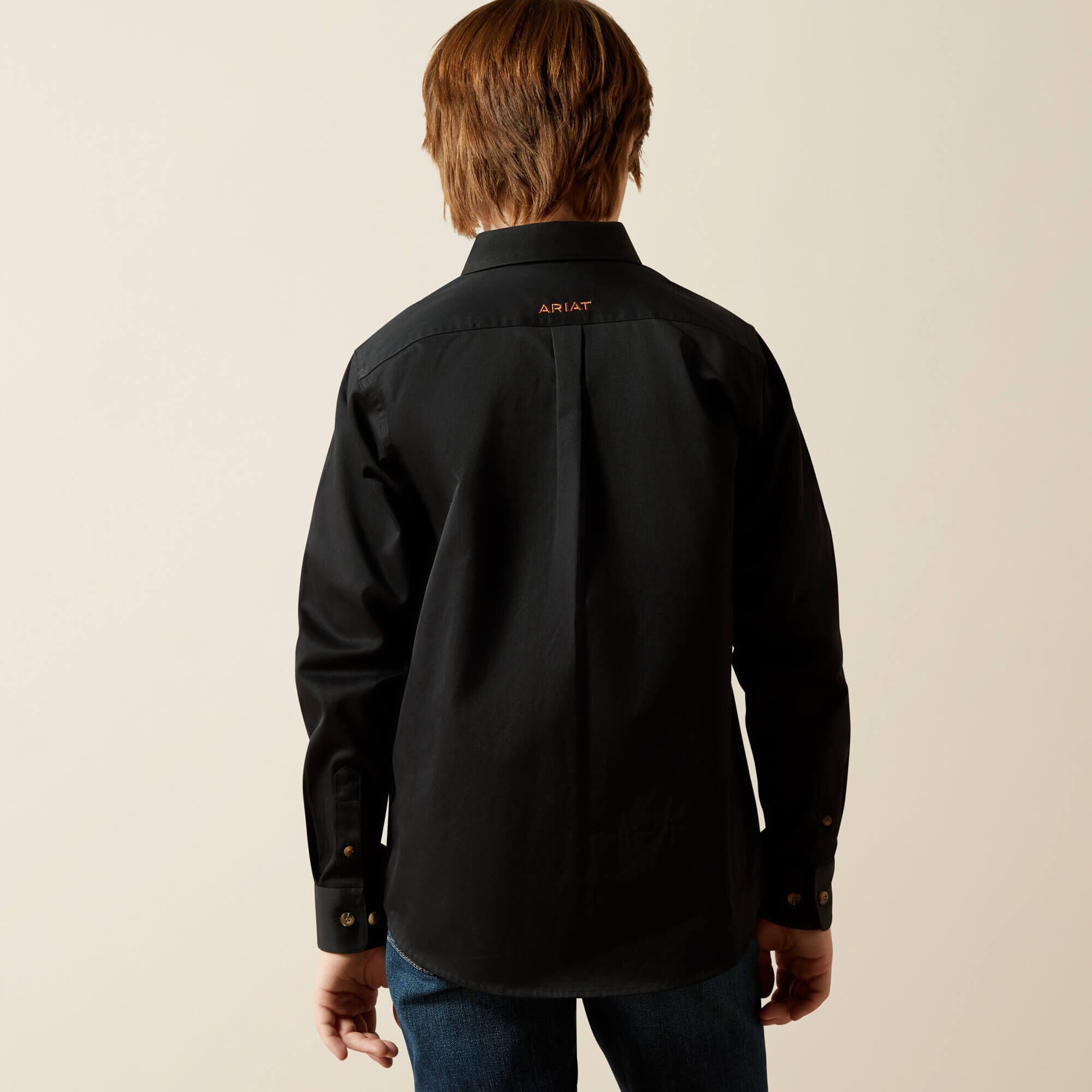 Solid Twill Classic Fit Shirt - Kids