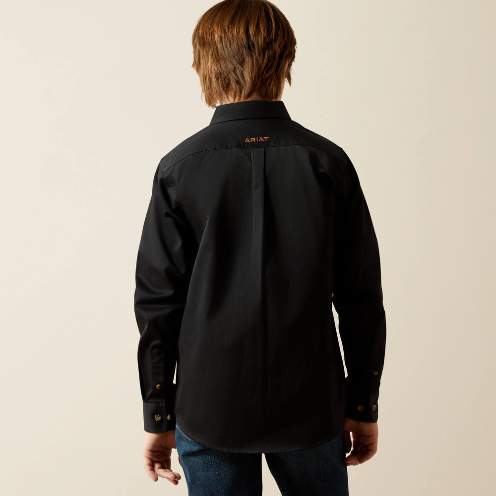 Solid Twill Classic Fit Shirt - Kids