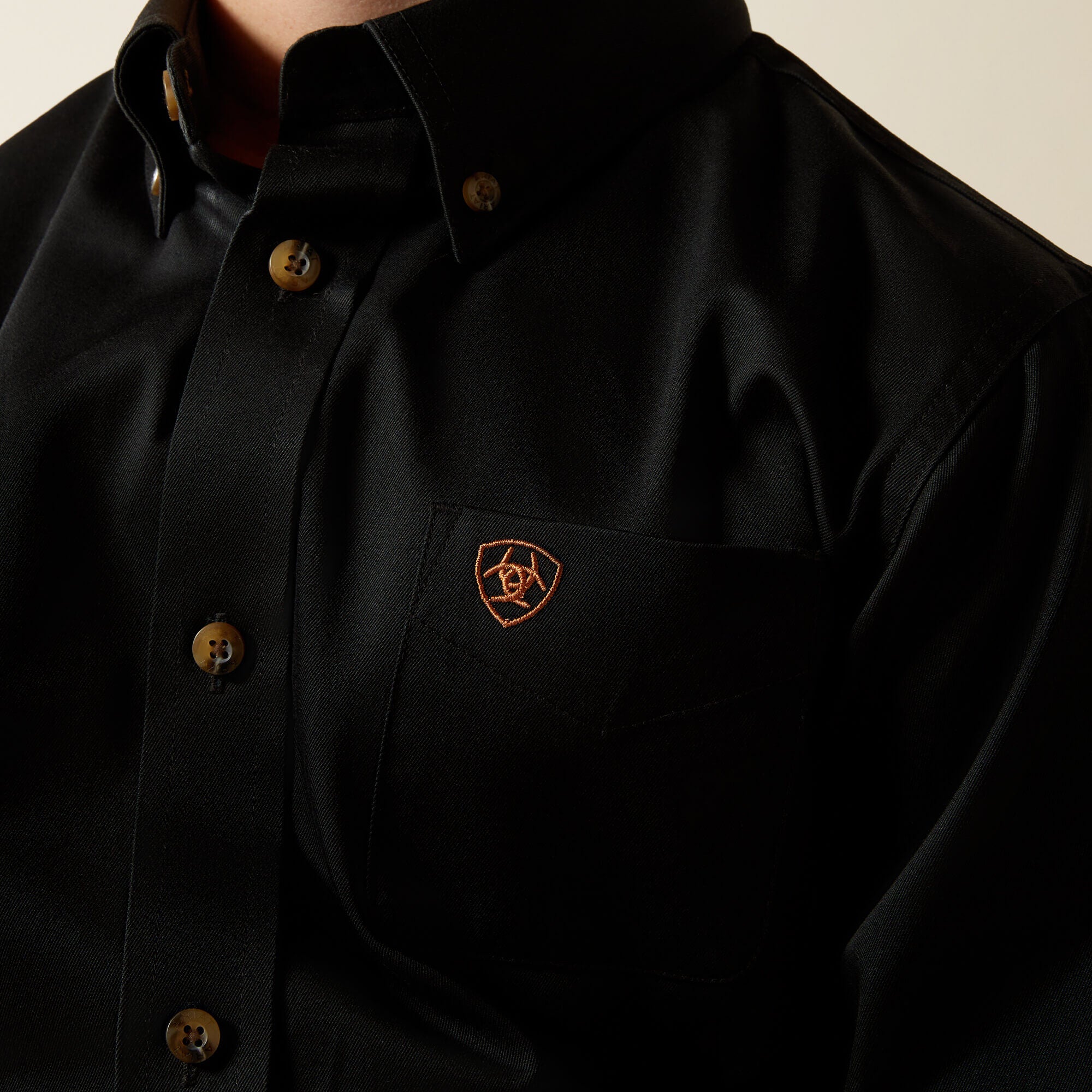 Solid Twill Classic Fit Shirt - Kids