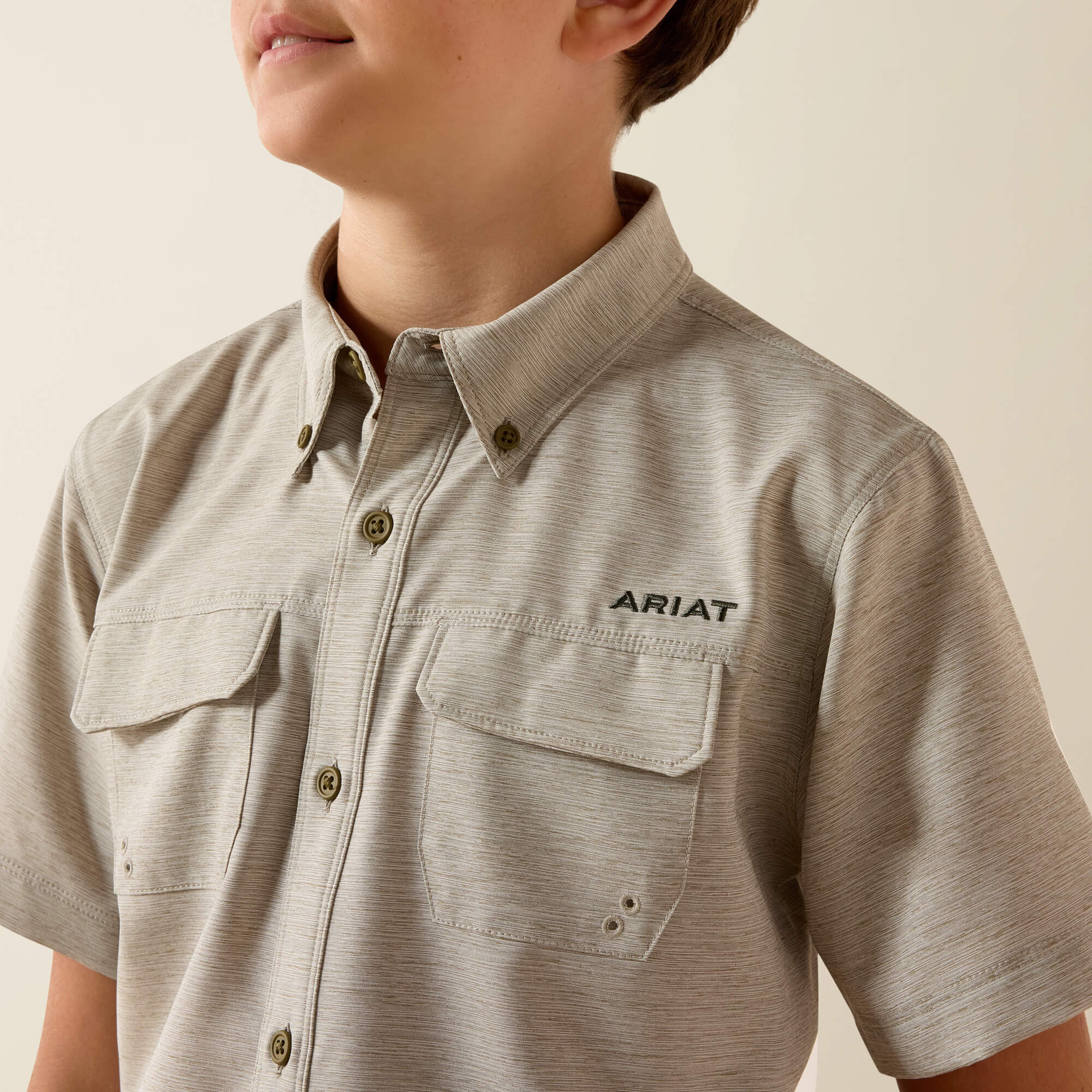 VenTEK Outbound Heathered Classic Fit Shirt - Kids