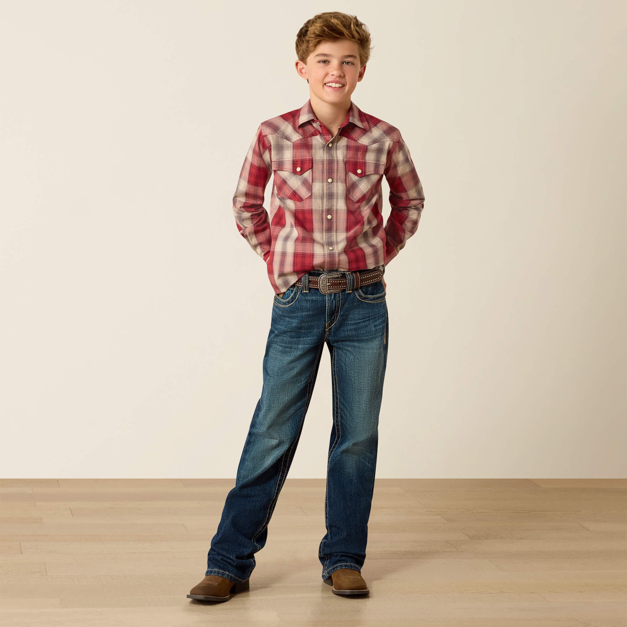 Retro Hawthorn Snap Shirt - Kids