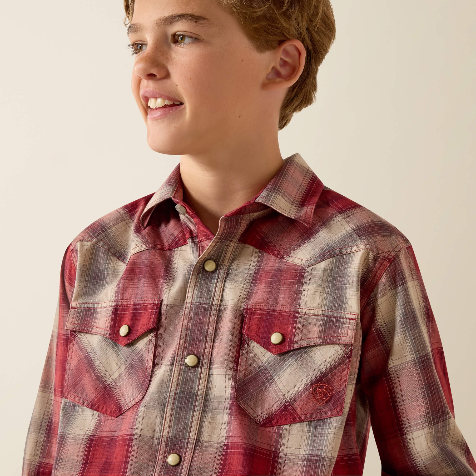 Retro Hawthorn Snap Shirt - Kids