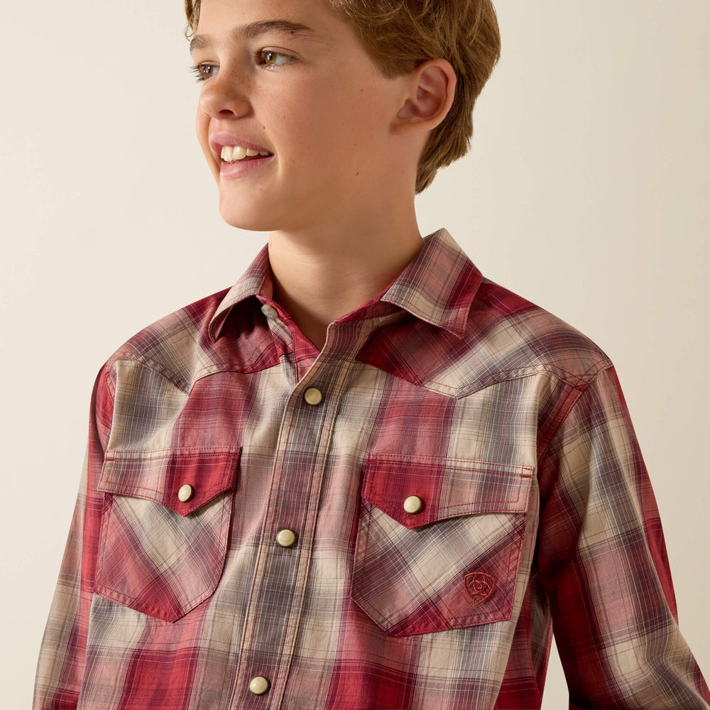 Retro Hawthorn Snap Shirt - Kids