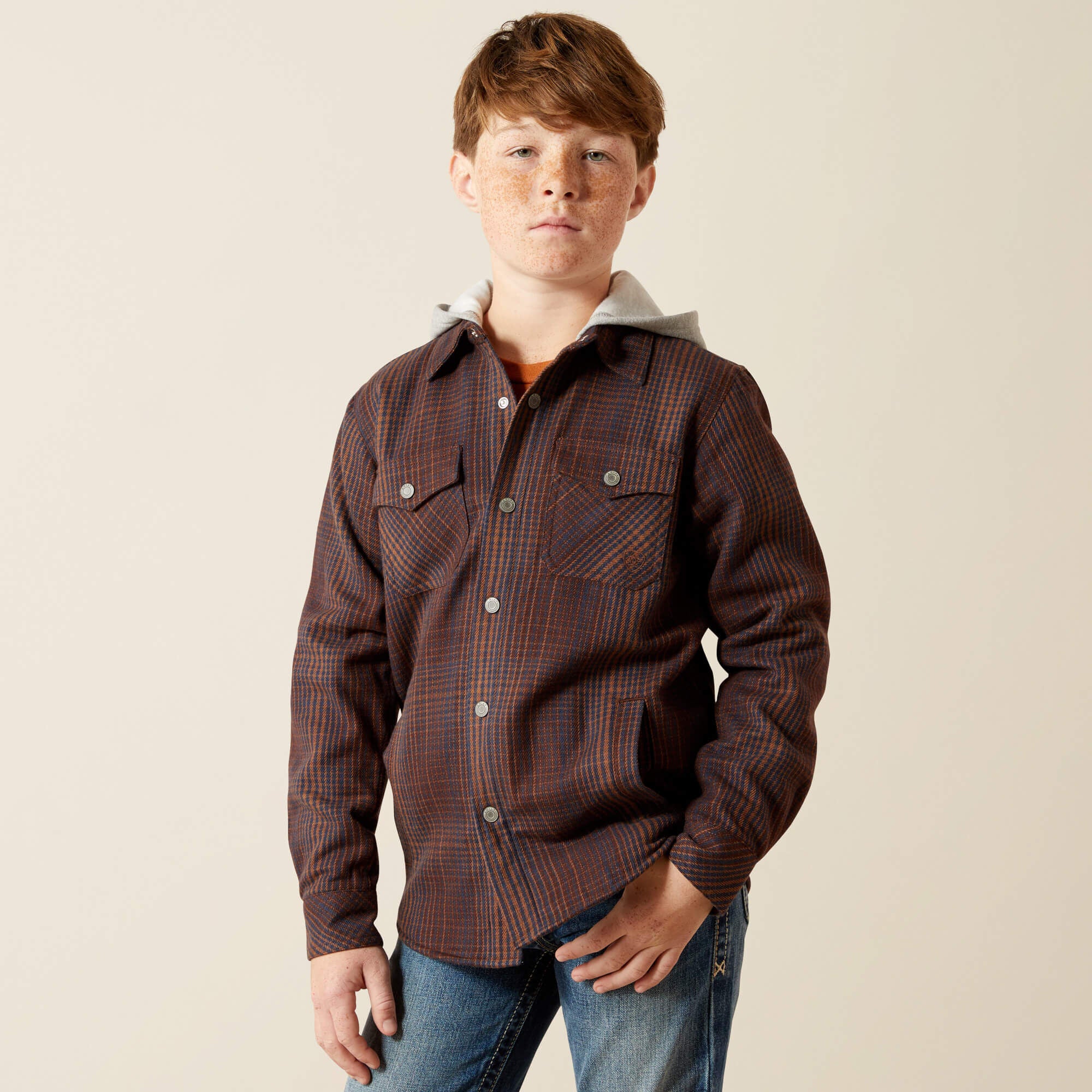 Holbrook Retro Shirt Jacket - Kids